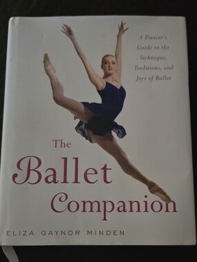 The Ballet Companion — White Cover with Blue Leotard